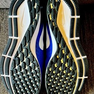 Men’s royal blue Nike Zoom Pegasus athletic shoes.  Size 14. Good condition.
